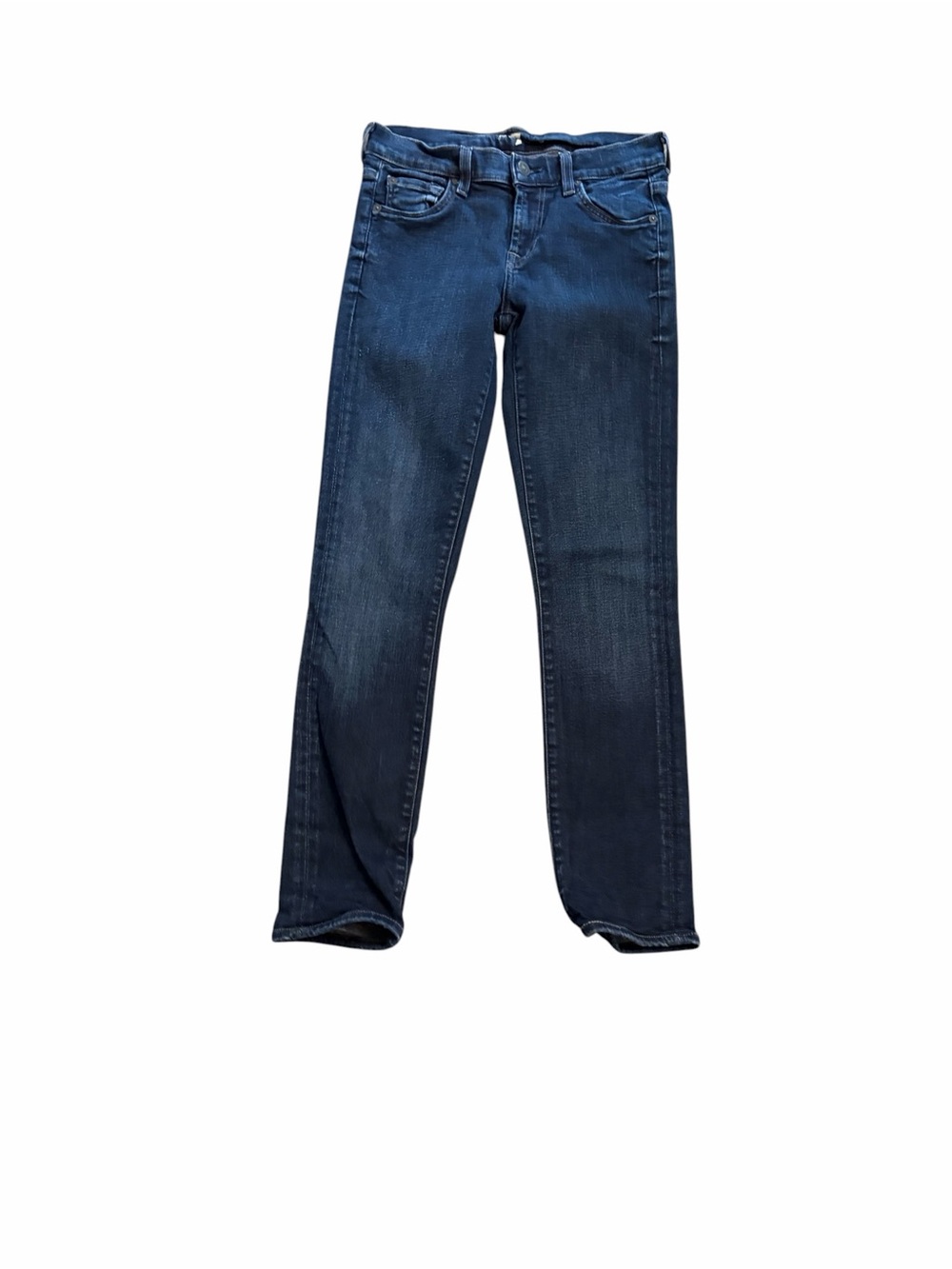 7 For All Mankind Dark Blue Skinny Jeans